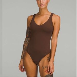 NWT Lululemon Align Bodysuit - Java - Size 6